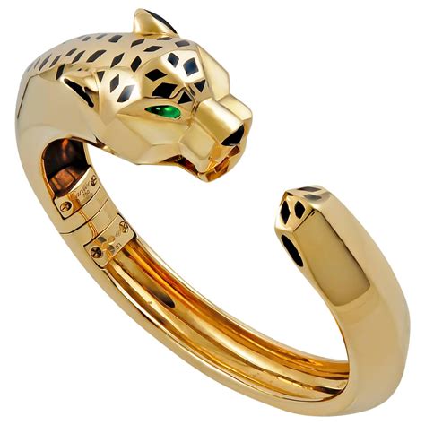 cartier bracelet tiger|cartier leopard jewelry bracelet.